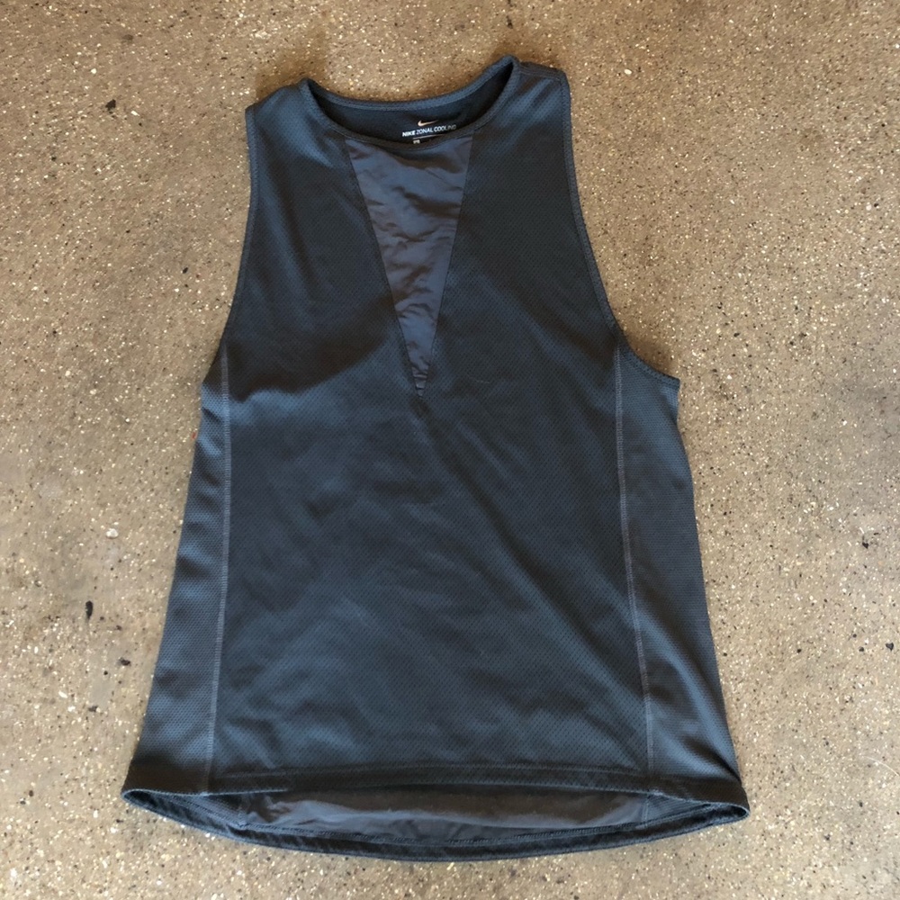 Nike Racerback Tank w/ Mesh Panels